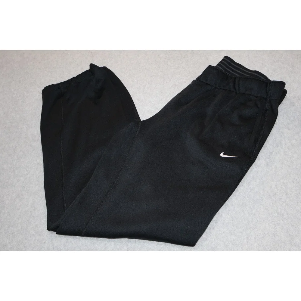 Nike Sweatpants Women Medium Black Dri-FIT Performance Athletic Gym Workout
